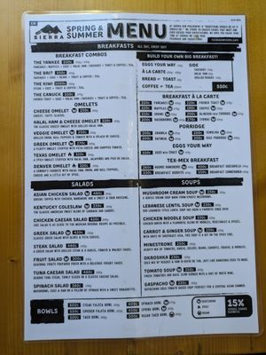 B at Sierra Coffee in Bishkek