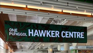 Located inside 1 Punggol Hawker Centre  at Ci En (Plant Based Vegetarian) 慈恩素食 in Northeast Singapore