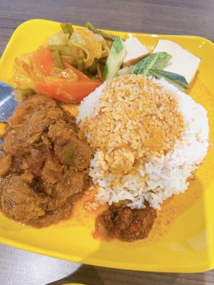 Nasi Padang （印尼雜菜飯）  at Ci En (Plant Based Vegetarian) 慈恩素食 in Northeast Singapore