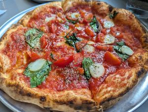 The crust is unreal at Pizzeria Lugara in Kyoto