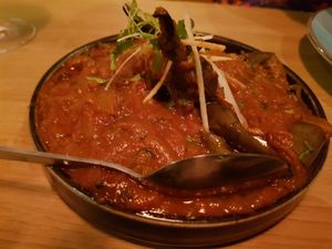 Harappa Smoked Aubergines #Veganuary at My Delhi Sunderland Indian Restaurant in Sunderland