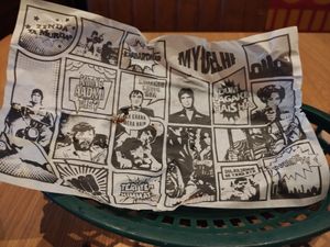 My bread came on this! Loved it at My Delhi Sunderland Indian Restaurant in Sunderland