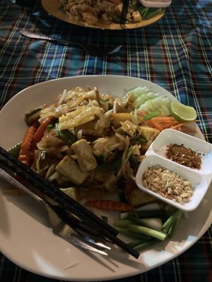 Tofu pad Thai   at First Restaurant  in Krabi