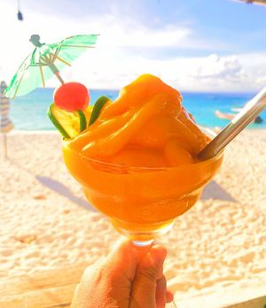 Mango daiquiri at Warung Pacific in Lembongan