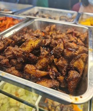 Deep fried monkeyhead mushroom 👍🏻 ~ 30/10/22 at Ru Yi Vegetarian - 如意素食 in Central Singapore