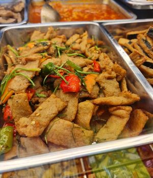 Mock pork ~ 25/11/22 at Ru Yi Vegetarian - 如意素食 in Central Singapore