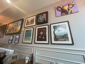 Artwork is for sale  at My Fine Deli in Glastonbury