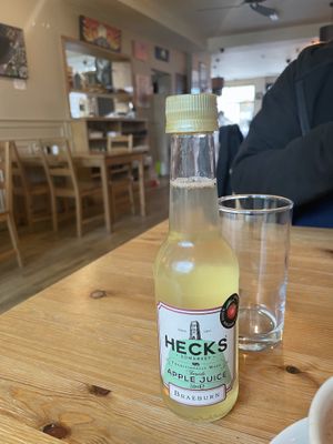 Braeburn apple juice, local   at My Fine Deli in Glastonbury
