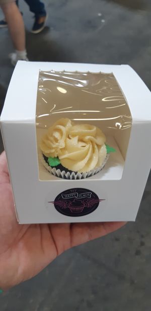 Kalamansi chocolat cupcake at My Happy Place in Wommelgem