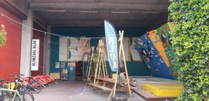 Entrance at Klimzaal Blok in Antwerpen