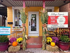 Cottage Creperie Entrance at Cottage Creperie in Gettysburg