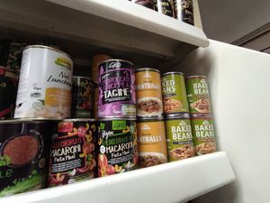 Canned food at The Good Food Shop in Cork