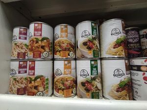 Vegan canned at The Good Food Shop in Cork