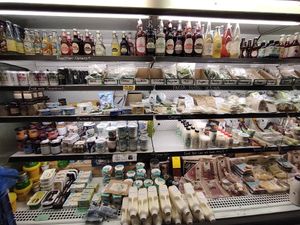 Cheeses at The Good Food Shop in Cork