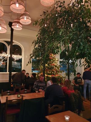 Dining room at The Pier Ceylon in Herne Bay