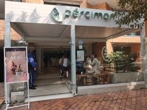 From the outside at Pércimon in Bogota