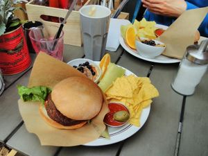 sunday brunch at Kafe 44 in Stockholm