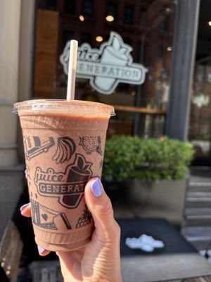 Rise and grind  at Juice Generation - Prince St in New York City