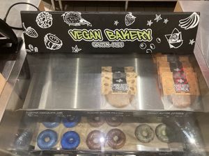 Vegan bakery, toward the end of the day, and that’s almost out.  at Juice Generation- Nomad in New York City