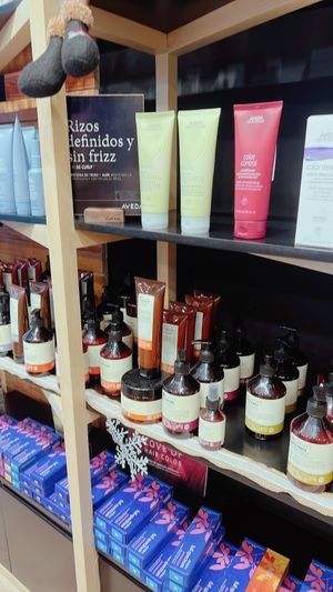 mucha variedad de productos para pelo y cara   at Go Vegan Belleza Natural in Mexico City