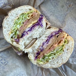 vegan pee wee  at Ike's in Poway