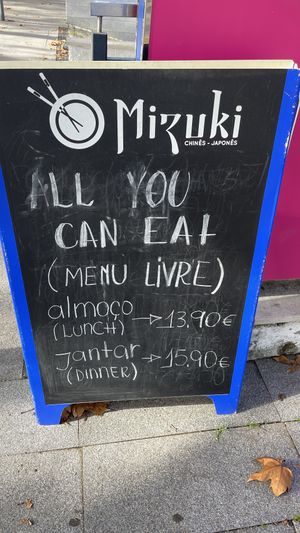   at Restaurante Mizuki in Fatima