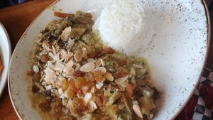 Persian dish at The Drift Inn in Yachats