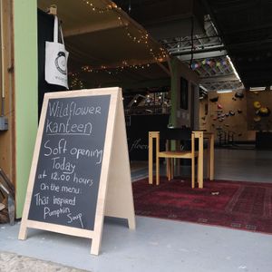 The soft opening on 3 november at Wildflower Canteen in Leiden