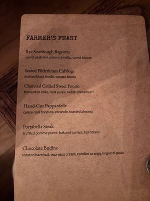 Menu at Ground Provisions in West Chester