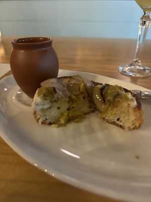 Nigella seed focaccia   at Ground Provisions in West Chester