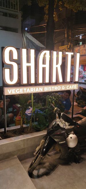 Front sign at SHAKTI in Nha Trang