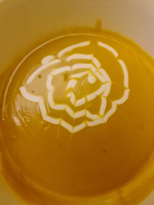 Almond soup at SHAKTI in Nha Trang