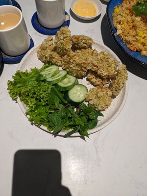 Incredible coating from young rice at SHAKTI in Nha Trang