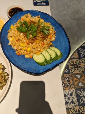 Pineapple rice at SHAKTI in Nha Trang