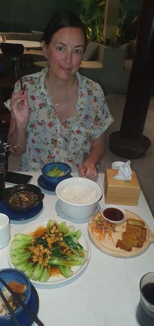 These were all Vegan dishes. at SHAKTI in Nha Trang