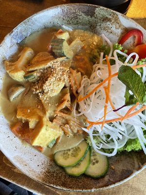 Curry mit Erdnusssoße  at Kim Viet Pho in Heilbronn