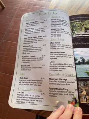 Menu Jan 2026  at Mekong MoJo  in Krong Kracheh