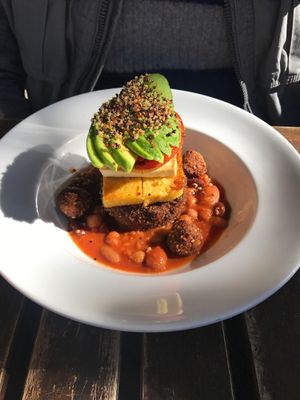 vegan Stack  at Mad Spuds in Surry Hills