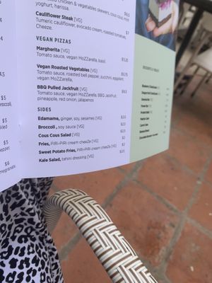 Vegan foods. Vegan bowls also available   at Artillery Arts Cafe in Phnom Penh