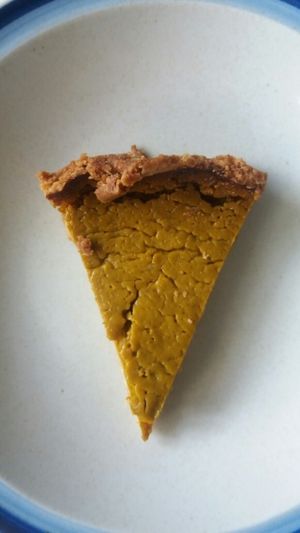 pumkin pie at Artillery Arts Cafe in Phnom Penh