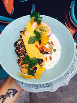 Granola & Yoghurt (vegetarian) at Artillery Arts Cafe in Phnom Penh