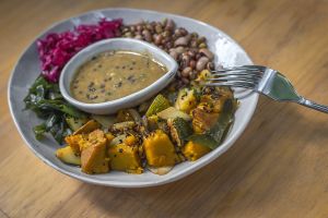 Macro Bowl at Artillery Arts Cafe in Phnom Penh