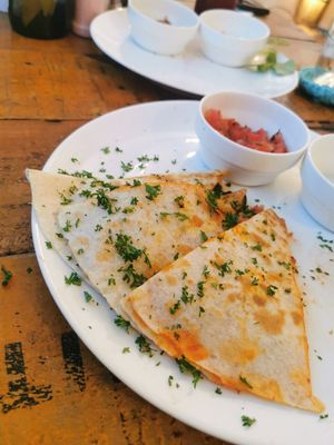 Quesadilla at Artillery Arts Cafe in Phnom Penh
