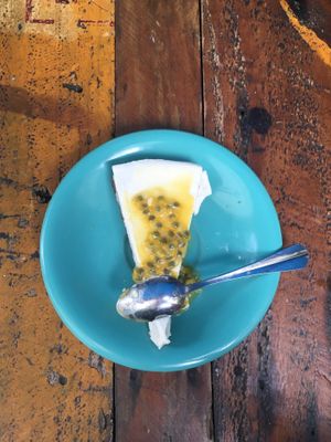 Cheesecake  at Artillery Arts Cafe in Phnom Penh