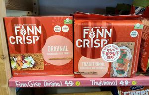 Finn Crisp at Charlie's Grocery in Seoul