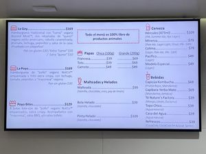   at Goy's Plant-Based Burgers - Americana in Guadalajara