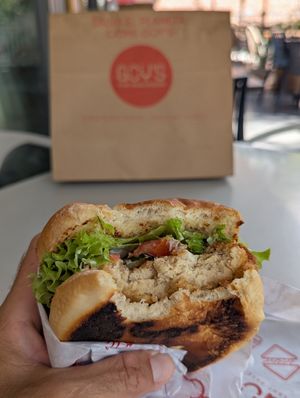 Delish at Goy's Plant-Based Burgers - Americana in Guadalajara
