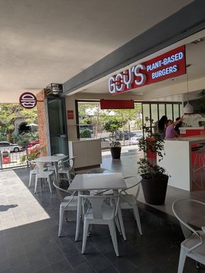 The scene at Goy's Plant-Based Burgers - Americana in Guadalajara