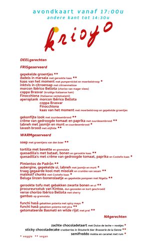  at Krioyo in Antwerpen