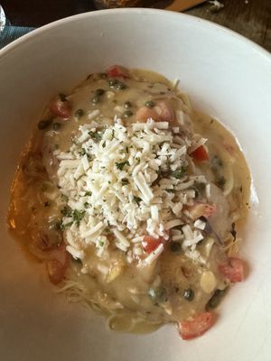 Chickn picatta  at Lulu and Blu in High Point